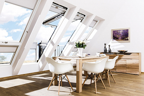 Объект из Мансардные окна Fakro FGH-V P2 GALERIA